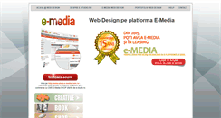 Desktop Screenshot of e-media.com.ro